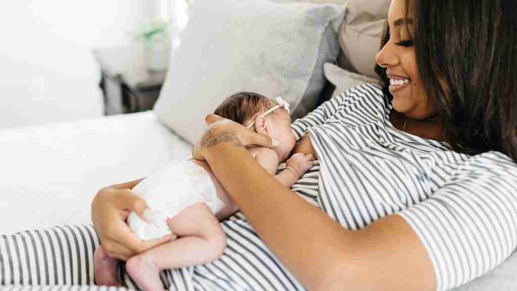 Choking during breastfeeding