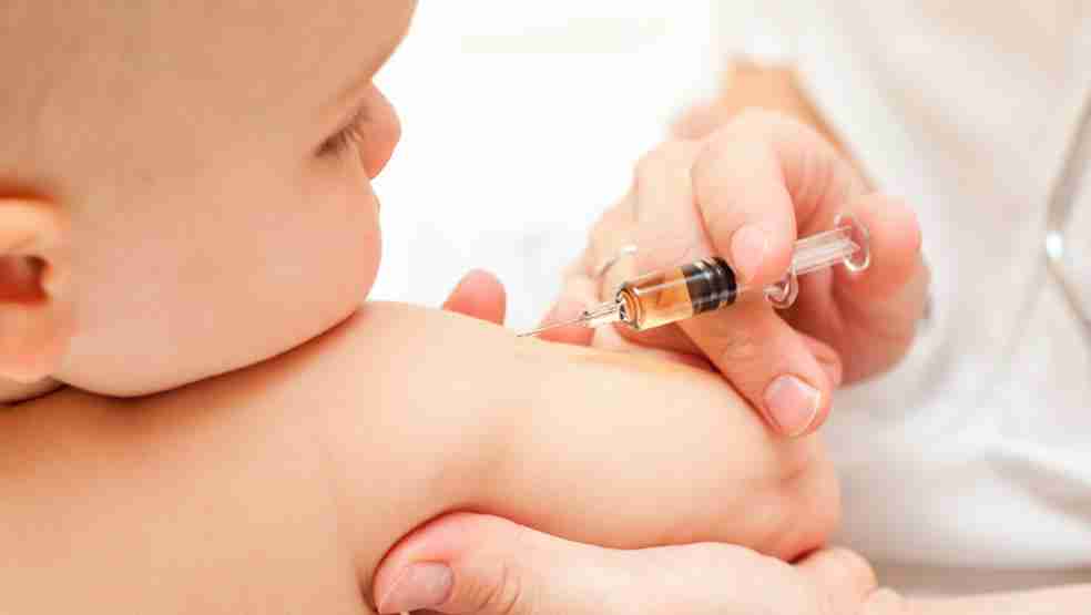 Soothing your baby after injection