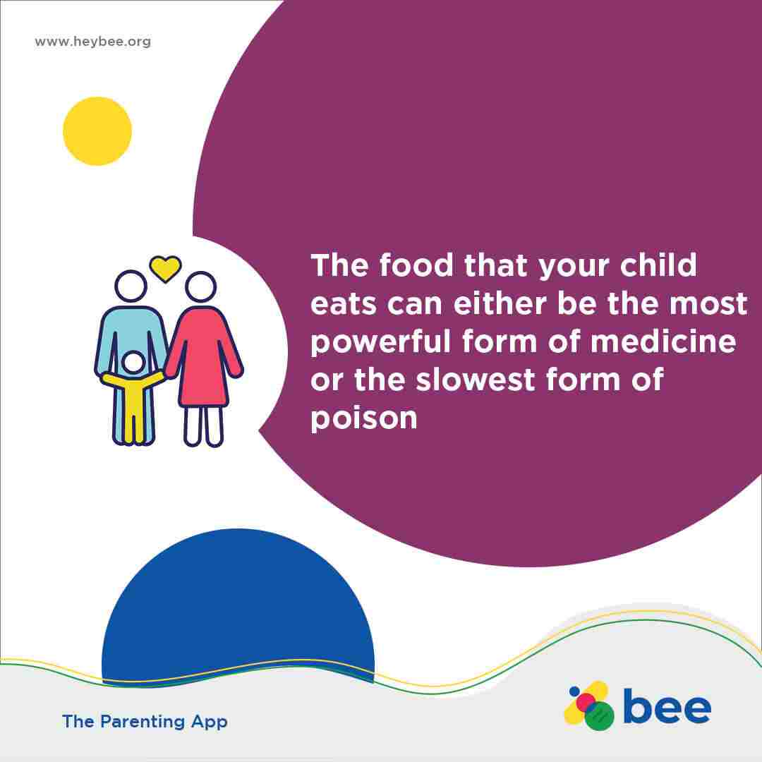 The food that your child eats can either be the most powerful form of medicine or the slowest form of poison