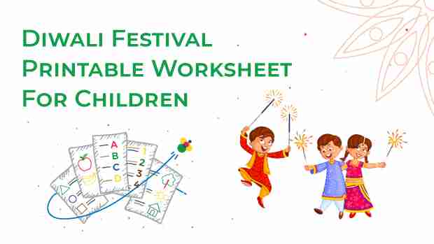 Diwali Theme Worksheet For Children