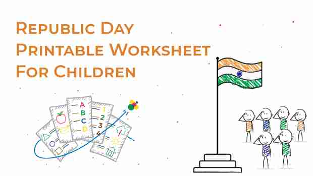 Indian Republic Day Theme Worksheet For Children