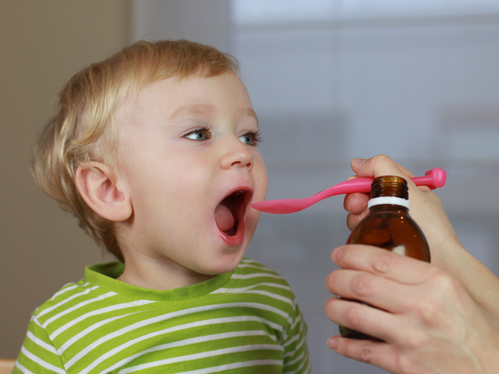 cough syrup safe for child
